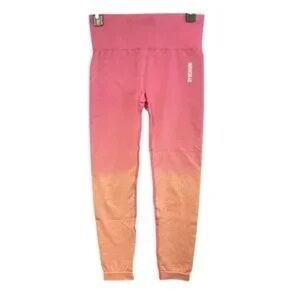 Kids Pink and Orange Leggings